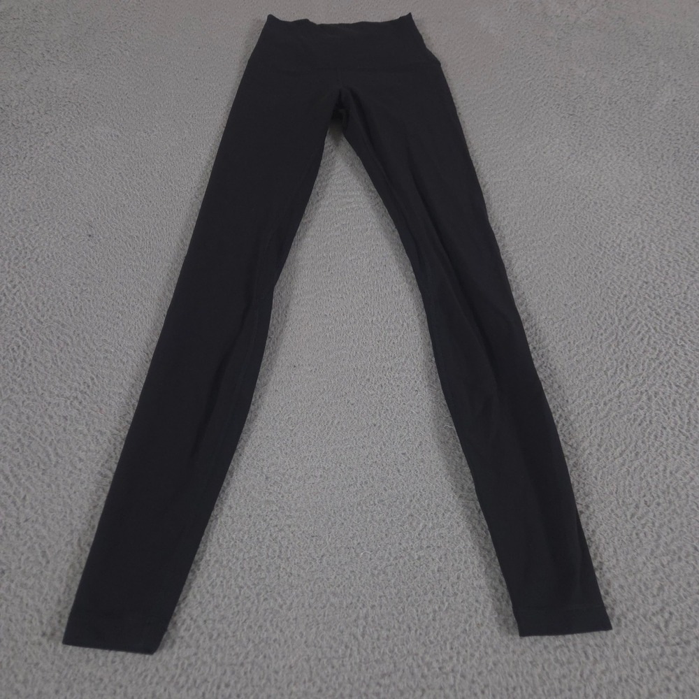 Lululemon Leggings Women 2 Black Align High-Rise Pant Nulu Soft Yoga Workout Gym